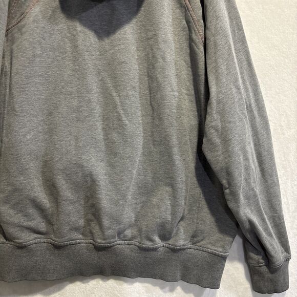 Nike Team Syracuse Lacrosse Hoodie Sweatshirt Men's Size XXL Grey Orange - Picture 13 of 16